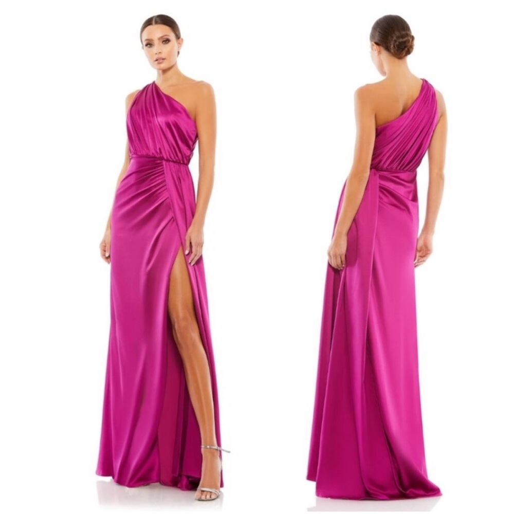 Elegant Pink Evening Gown- Ieena by MacDuggal